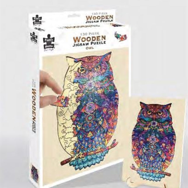 Owl 130 Piece Wooden Puzzle