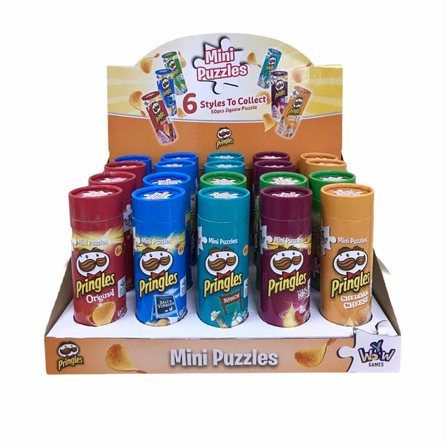 Mini Puzzle Pringles 50 Piece Assorted (CHOSEN AT RANDOM)