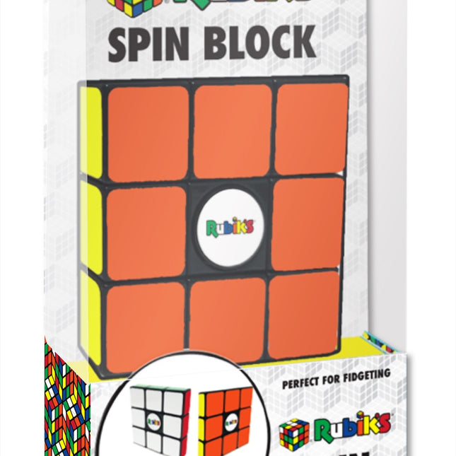 Rubiks Spin Block Orange