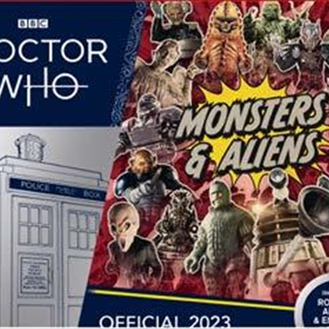 Doctor Who Boxed Calendar 2023
