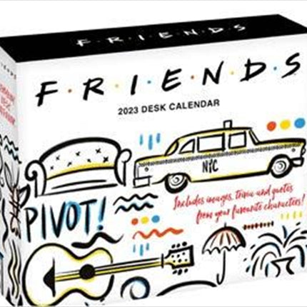 Friends Boxed Calendar 2023