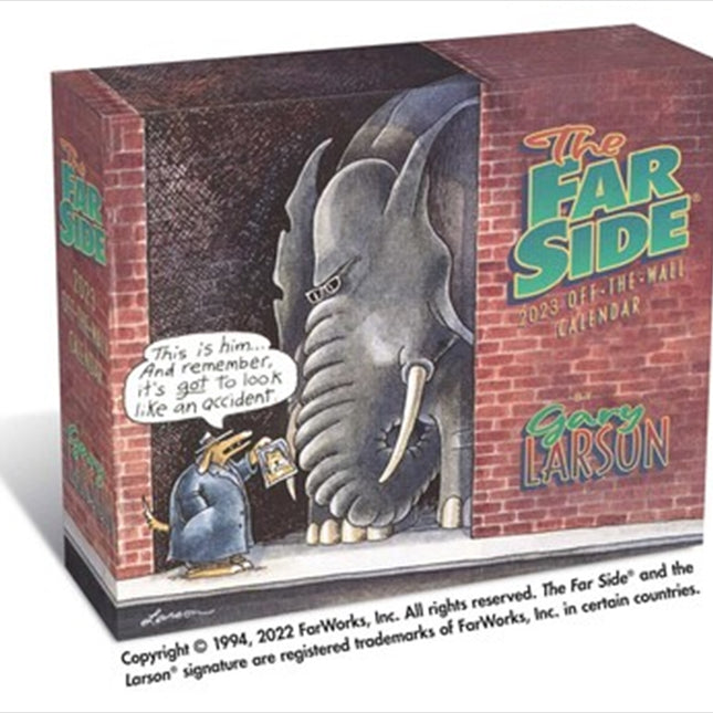 Far Side 2023 Off The Wall Boxed Calendar