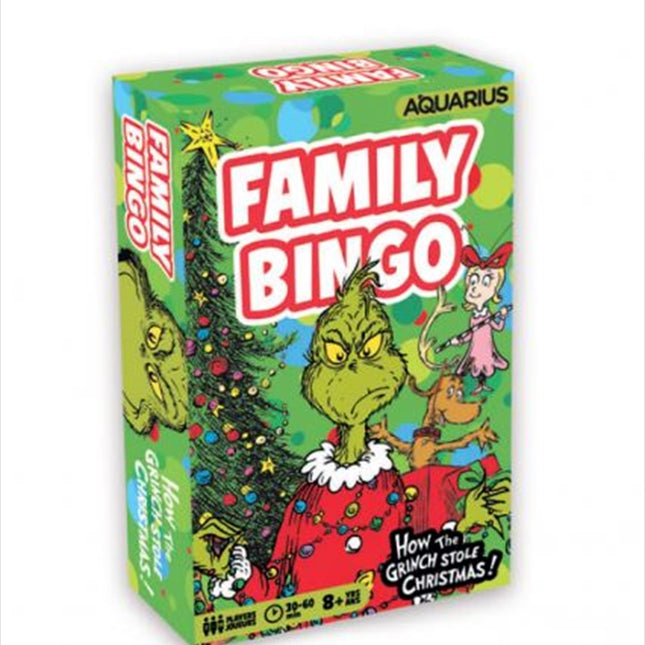 Grinch Family Bingo