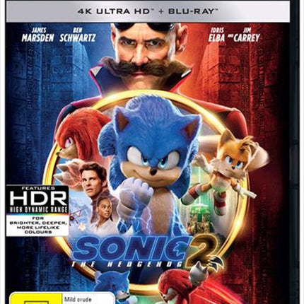 Sonic The Hedgehog 2 | Blu-ray + UHD UHD