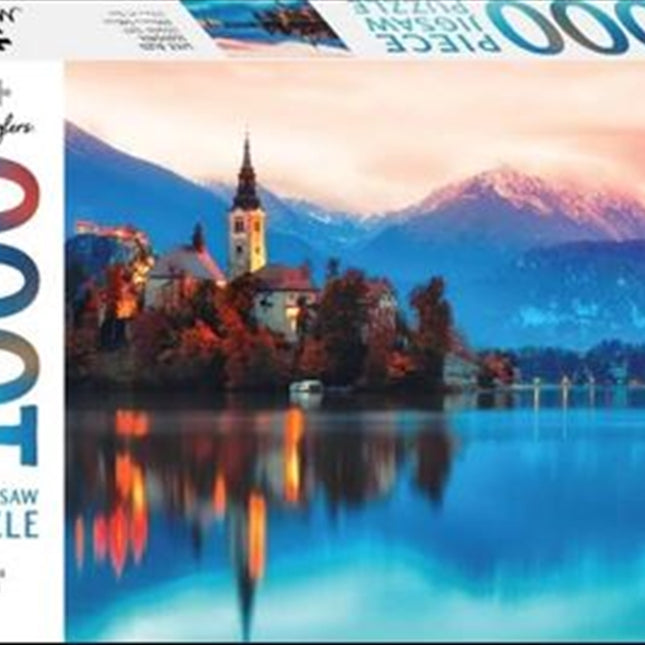 Lake Bled Slovenia 1000 Piece Puzzle