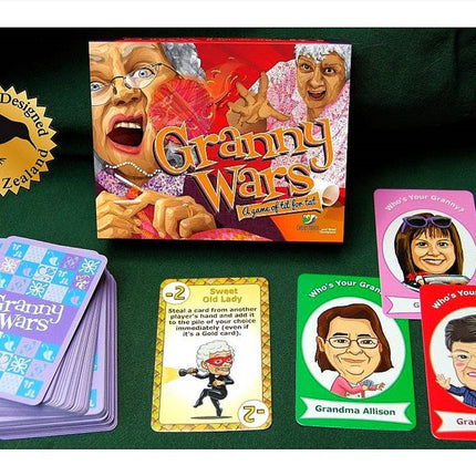 Granny Wars Card Game