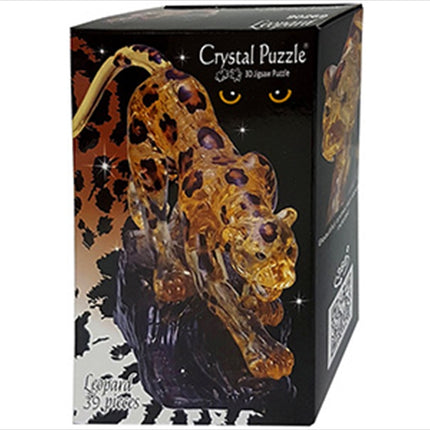 Leopard 3d Crystal Puzzle