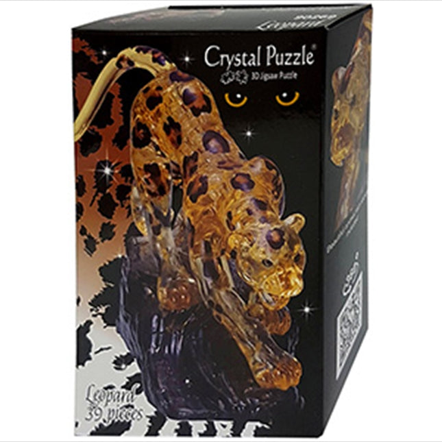 Leopard 3d Crystal Puzzle