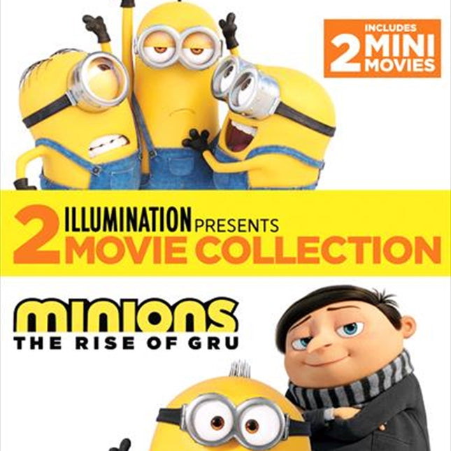 Minions / Minions - The Rise Of Gru | 2 Movie Franchise Pack DVD