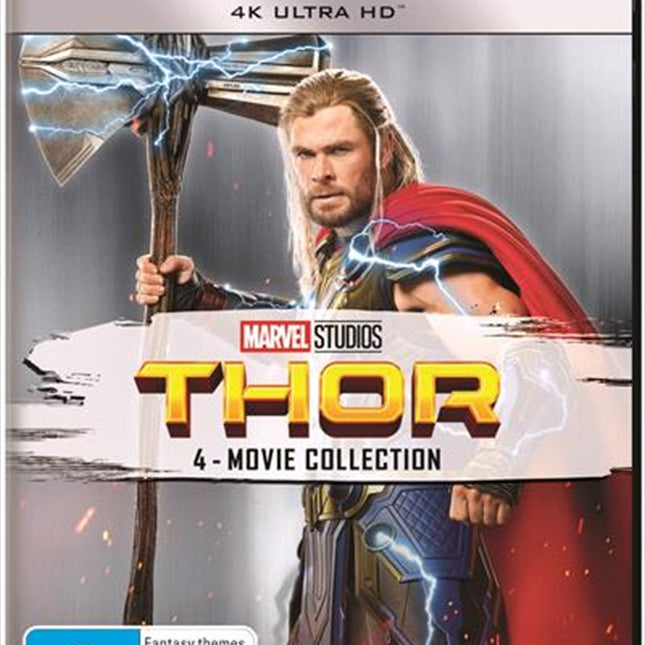 Thor / Thor - The Dark World / Thor - Ragnarok / Thor - Love And Thunder | UHD - Quadruple Pack UHD