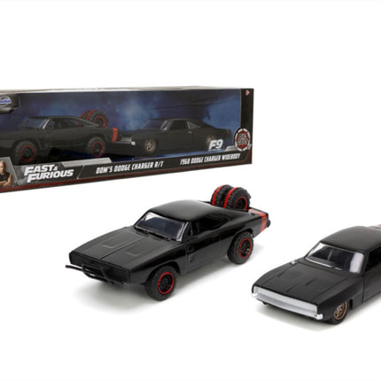 Fast & Furious - Dom's F9 Charger & F7 Charger 1:32 Scale 2-Pack