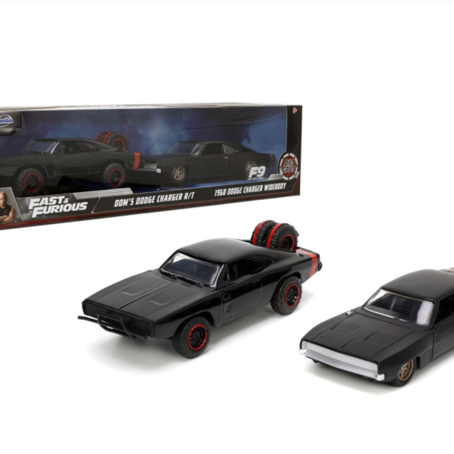 Fast & Furious - Dom's F9 Charger & F7 Charger 1:32 Scale 2-Pack