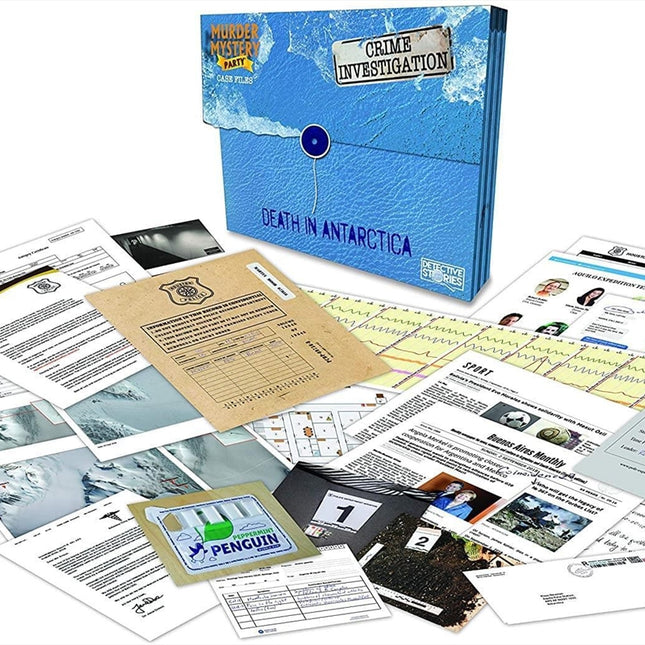 Murder Mystery Party Case Files -  Death In Antarctica