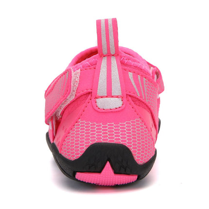 Kids Water Shoes Barefoot Quick Dry Aqua Sports Shoes Boys Girls - Pink Size Bigkid US3 = EU34