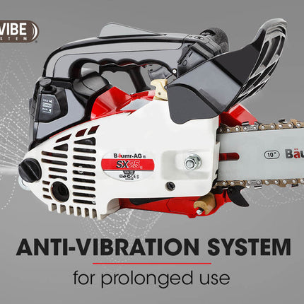 Baumr-AG 25CC Petrol Chainsaw Arborist 10 Bar Tree Pruning Garden Chain Saw