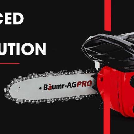 Baumr-AG 25CC Petrol Chainsaw Arborist 10 Bar Tree Pruning Garden Chain Saw