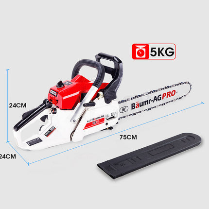 Baumr-AG 38CC Petrol Commercial Chainsaw 16 Bar E-Start 3.2 HP Chain Saw