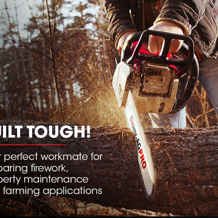 Baumr-AG 38CC Petrol Commercial Chainsaw 16 Bar E-Start 3.2 HP Chain Saw