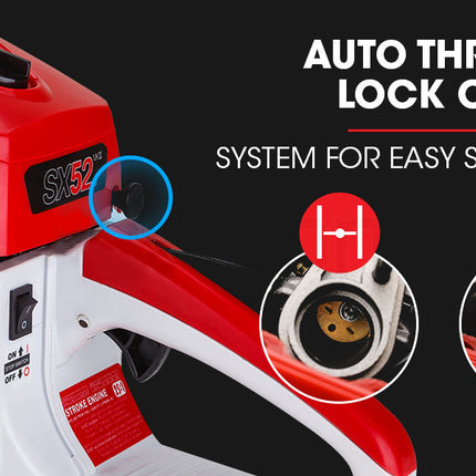Baumr-AG 52CC Petrol Commercial Chainsaw 20 Bar E-Start Chain Saw