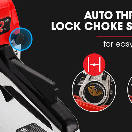 Baumr-AG 62CC Petrol Commercial Chainsaw 20 Bar E-Start Pruning Chain Saw