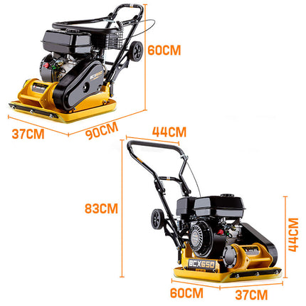 Baumr-AG 62kg 6.5HP Plate Compactor- BCX650