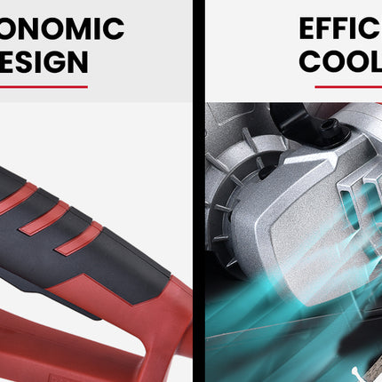 BAUMR-AG 2400W Electric Concrete Saw 355mm Demolition Cutter Wet Dry Demo Tool Circular Cutting