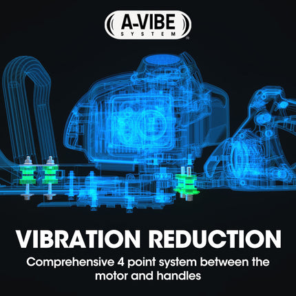 BAUMR-AG Hedge Trimmer Petrol Clippers Cutter Bush Lightweight Cordless 2-Stroke