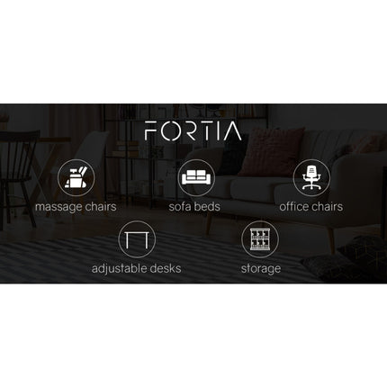 FORTIA Electric Full Body Massage Chair Zero Gravity Recliner Heat Massager Shiatsu Kneading