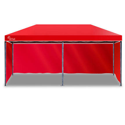 Red Track 3x6m Folding Gazebo Shade Outdoor RED Foldable Marquee Pop-Up