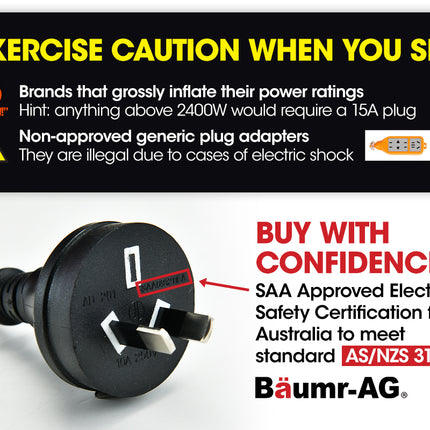 BAUMR-AG Wall Chaser Machine Concrete Chasing Tool Electric Saw Brick Grinder