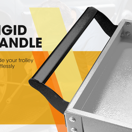 BULLET Tool Trolley Cart Workshop Trolly Mobile Storage Steel Portable Mechanics