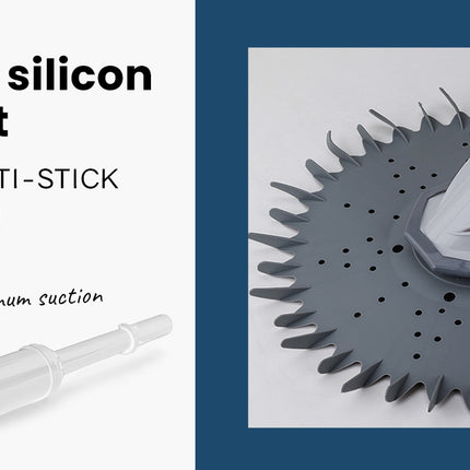 Aurelaqua Swimming Pool Cleaner Floor Climb Wall Automatic Vacuum Hose 10M