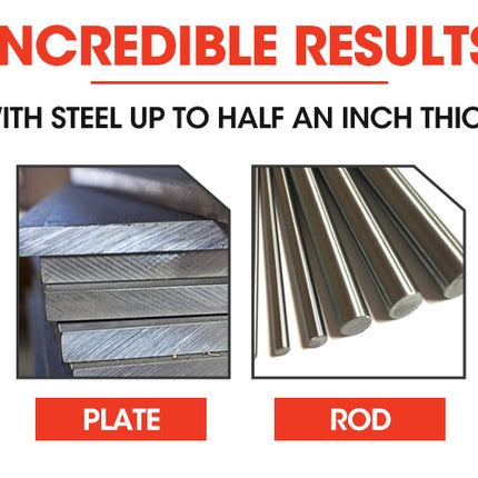 BAUMR-AG Portable Band Saw Cold Cut Metal Cut Off Bandsaw Steel Hand Drop Slicer Cutter Chop