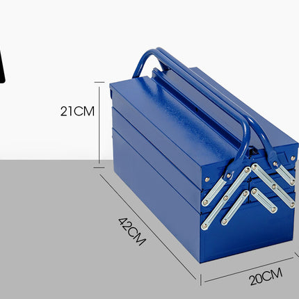 BULLET 118pc Tool Kit Box Set Metal Spanner Organizer Socket Household Toolbox