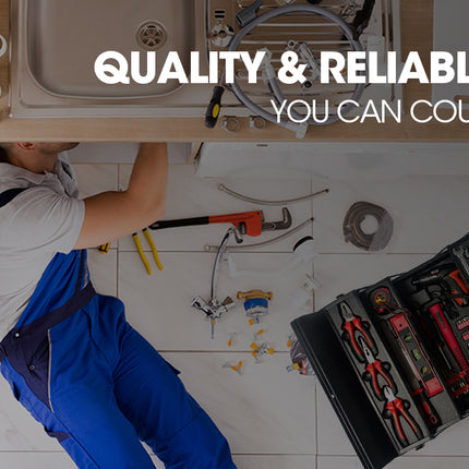 BULLET 118pc Tool Kit Box Set Metal Spanner Organizer Household Socket Toolbox