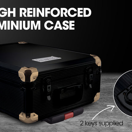 BULLET 925PC Tool Box On Wheels Kit Trolley Mobile Handle Toolbox Set Storage