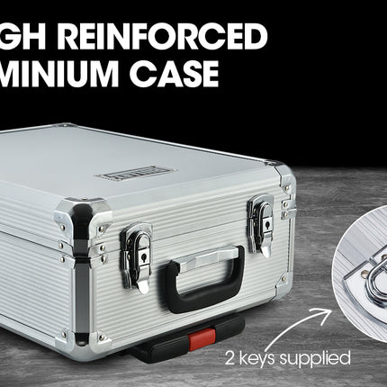 BULLET 925PC Tool Box On Wheels Kit Trolley Mobile Handle Toolbox Storage Set