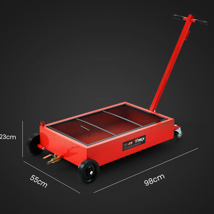 TREX 57L Low Profile Mobile Waste Oil Drainer, Low Profile, Pan Style, for Trucks, Workshop