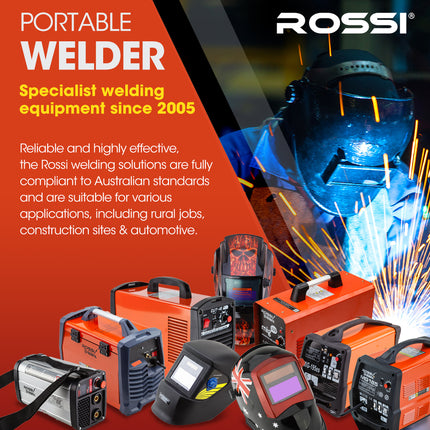 ROSSI 140 Amp 3in1 Multi-process Plasma Cutter GTAW Stick Gas Tungsten Arc Portable Inverter TIG Welder