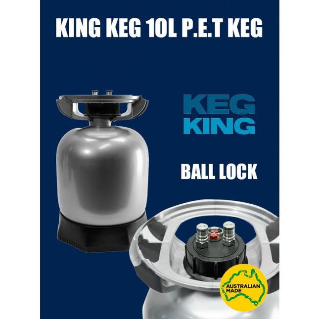 10L King Keg Ball Lock PET Keg