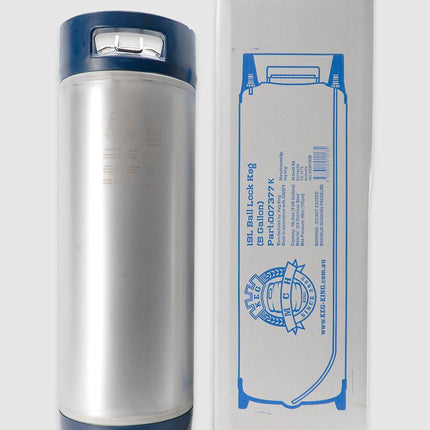 Keg King - Limited Edition True Blue 19L Ball Lock Cornelius "corny" keg