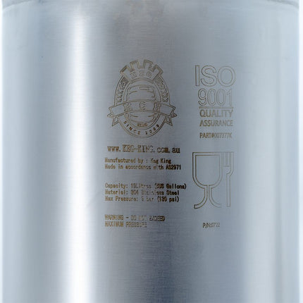 Keg King - Limited Edition True Blue 19L Ball Lock Cornelius "corny" keg