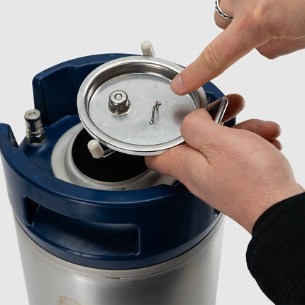 Keg King - Limited Edition True Blue 19L Ball Lock Cornelius "corny" keg