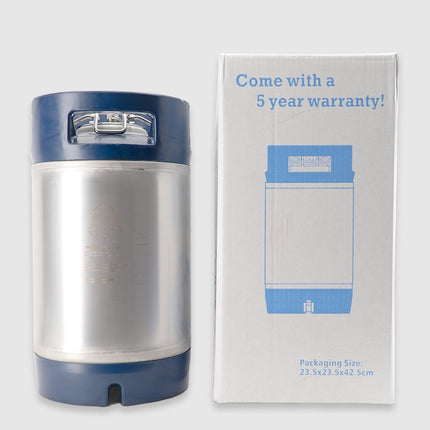 Keg King - Limited Edition True Blue 9.5L Ball Lock Cornelius "corny" keg