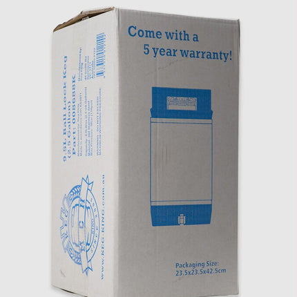 Keg King - Limited Edition True Blue 9.5L Ball Lock Cornelius "corny" keg