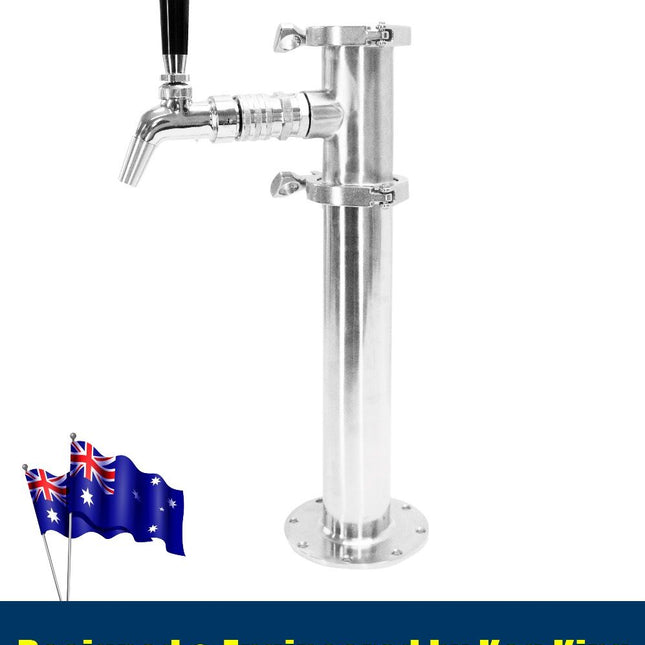 Beer Font Tower - Single Tap Modular Beer Font with Tap