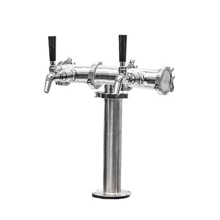 Beer Font Tower - Double Tap Modular Beer Font with Tap