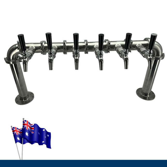 Beer Font Tower - Six Tap Modular Beer Font with Tap