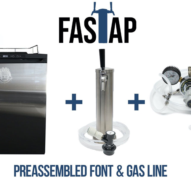 Keg King - Kegmaster Series 4 Kegerator - Fastap Single Tap