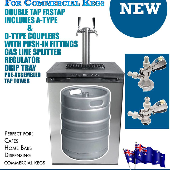 Keg King - Kegmaster Series XL - Fastap Single Tap With Couplers